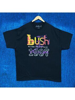Busch Razor Blade Suitcase Rock T-Shirt Size 2XL